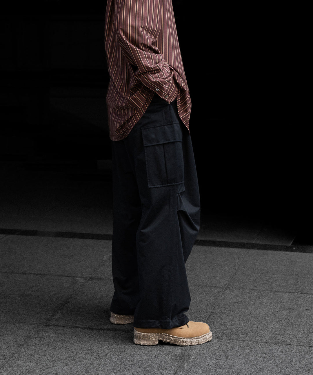 KANEMASA PHIL. カネマサフィル46G OVER CARGO PANTS - BLACK 公式通販サイトsession福岡セレクトショップ