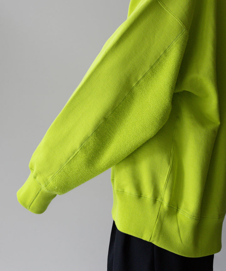 stein(シュタイン)の23AWコレクションOVERSIZED UNTWISTED YARN SWEAT LS のYELLOW