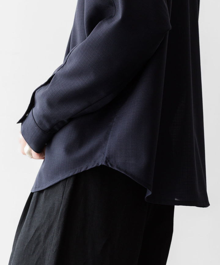 OPPOSE DUALITY オポーズデュアリティのMACKINAW SHIRT WOOLのBLACK 公式通販サイトsession福岡セレクトショップ