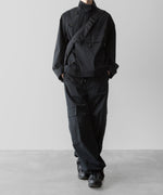 画像をギャラリービューアに読み込む, VEIN ヴェインのCO/NY STRETCH WEATHER FILED CARGO TROUSERS - BLACKの公式通販サイトsession福岡セレクトショップ
