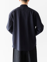 画像をギャラリービューアに読み込む, OPPOSE DUALITY オポーズデュアリティのMACKINAW SHIRT WOOLのBLACK 公式通販サイトsession福岡セレクトショップ
