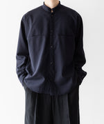 画像をギャラリービューアに読み込む, OPPOSE DUALITY オポーズデュアリティのMACKINAW SHIRT WOOLのBLACK 公式通販サイトsession福岡セレクトショップ
