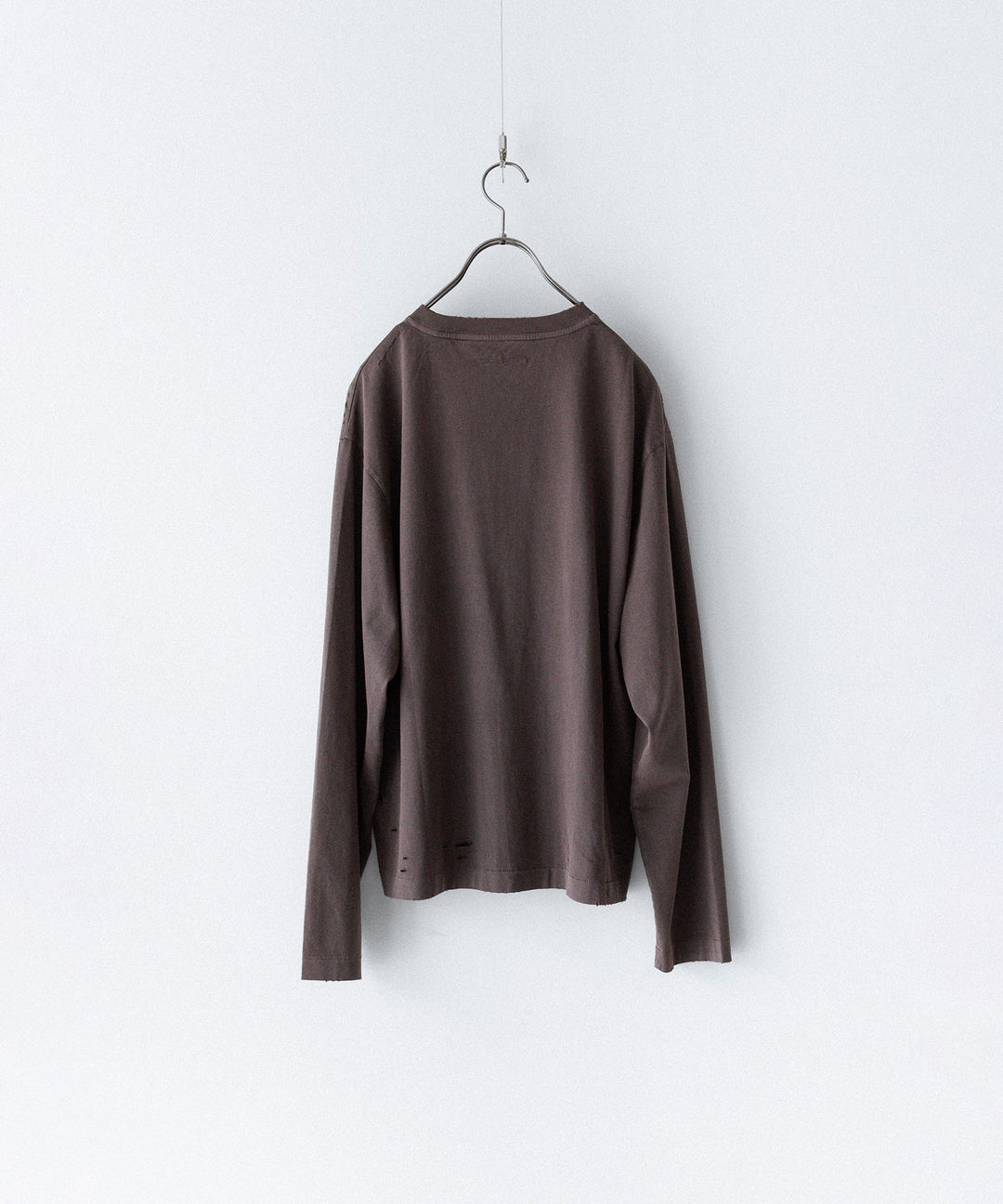 CODA コーダ FADED BLACK AGING DAMAGED LONG SLEEVE T-SHIRTのFADED GREY 公式通販サイトsession福岡セレクトショップ