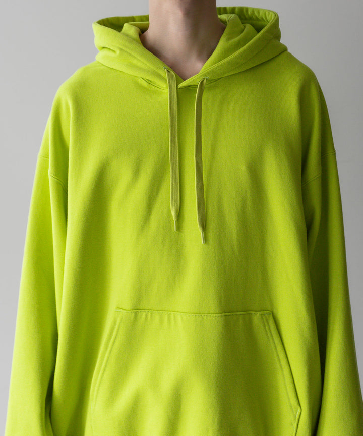 stein(シュタイン)の23AWコレクションOVERSIZED UNTWISTED YARN SWEAT HOOD LSのYELLOW
