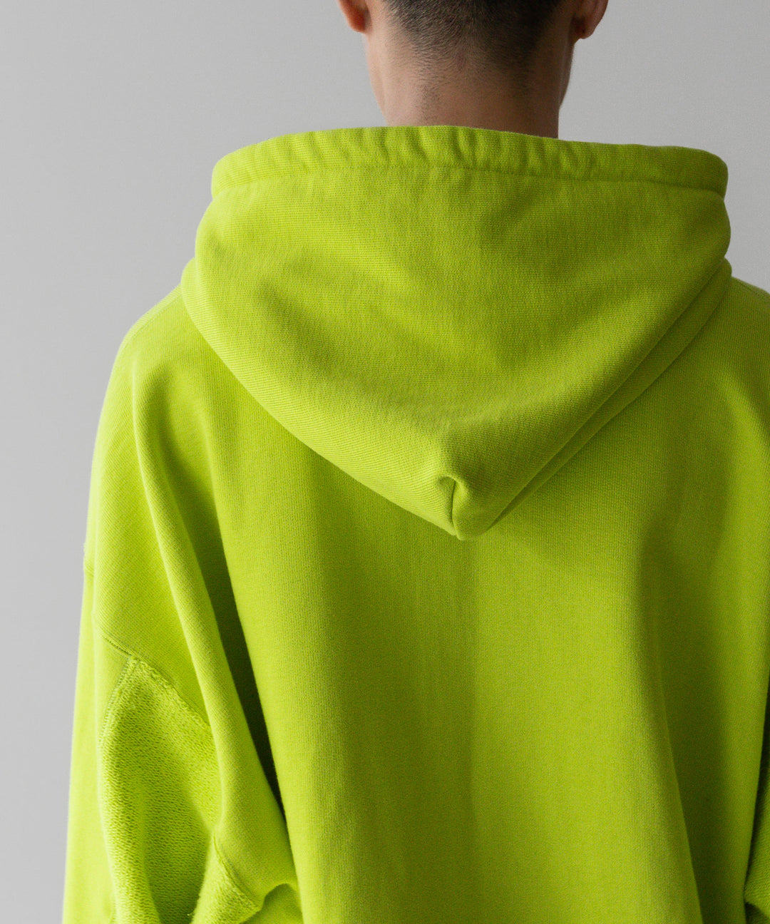 stein(シュタイン)の23AWコレクションOVERSIZED UNTWISTED YARN SWEAT HOOD LSのYELLOW