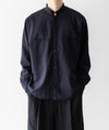 【OPPOSE DUALITY】MACKINAW SHIRT WOOL - BLACK