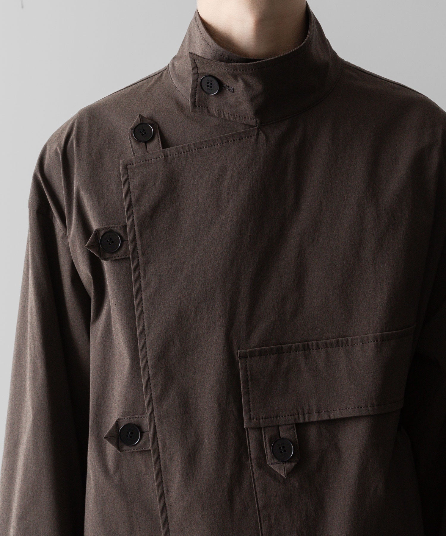 VEIN ヴェインのCO/NY STRETCH WEATHER MOTORCYCLE JACKET - BROWNの公式通販サイトsession福岡セレクトショップ