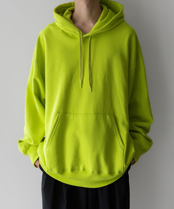 stein(シュタイン)の23AWコレクションOVERSIZED UNTWISTED YARN SWEAT HOOD LSのYELLOW