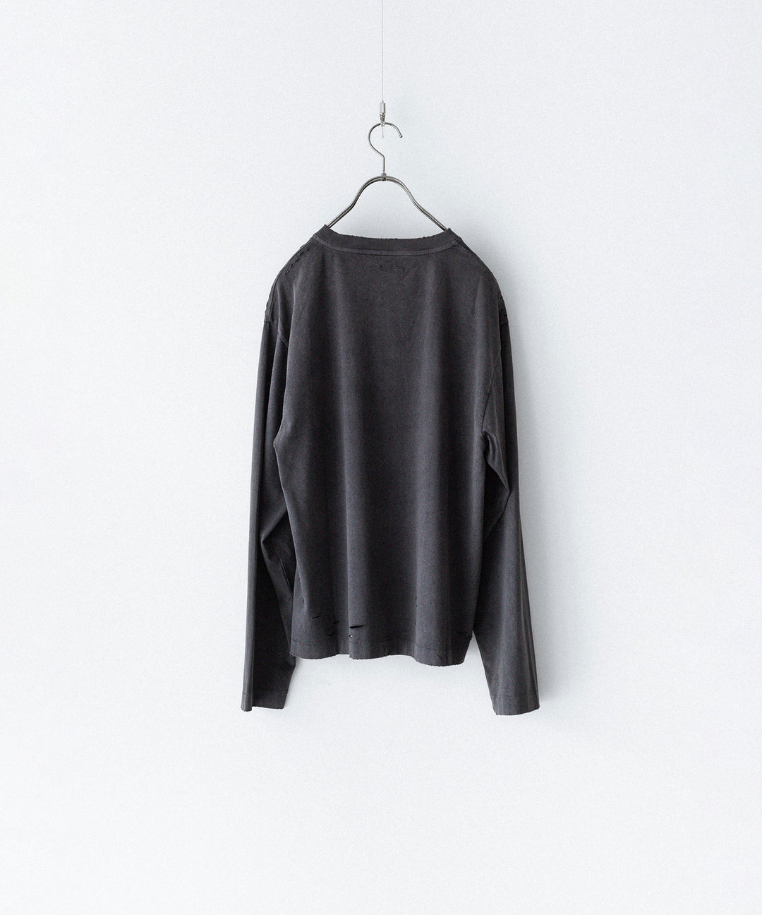 CODA コーダ FADED BLACK AGING DAMAGED LONG SLEEVE T-SHIRTのFADED BLACK 公式通販サイトsession福岡セレクトショップ