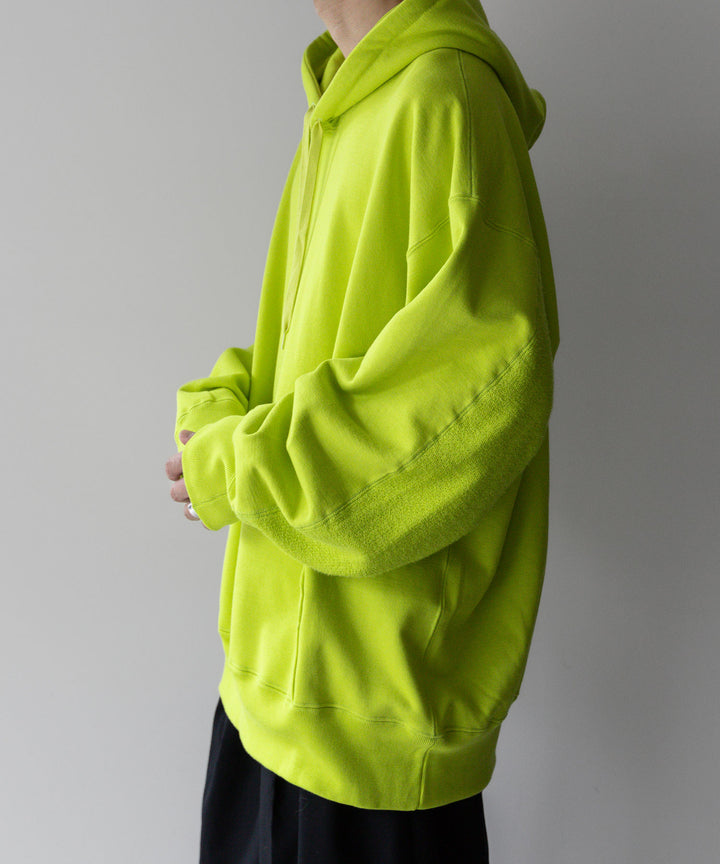 stein(シュタイン)の23AWコレクションOVERSIZED UNTWISTED YARN SWEAT HOOD LSのYELLOW