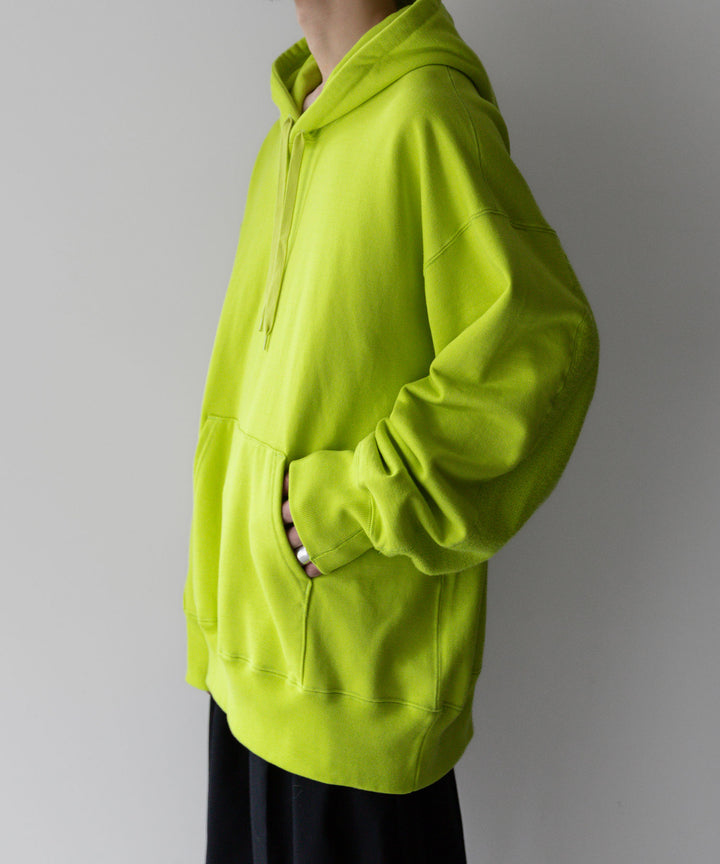 stein(シュタイン)の23AWコレクションOVERSIZED UNTWISTED YARN SWEAT HOOD LSのYELLOW