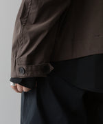 画像をギャラリービューアに読み込む, VEIN ヴェインのCO/NY STRETCH WEATHER MOTORCYCLE JACKET - BROWNの公式通販サイトsession福岡セレクトショップ
