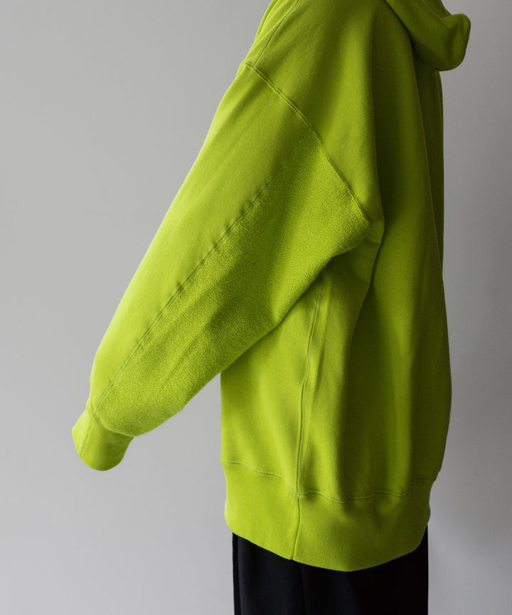 stein(シュタイン)の23AWコレクションOVERSIZED UNTWISTED YARN SWEAT HOOD LSのYELLOW