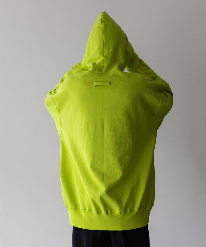 stein(シュタイン)の23AWコレクションOVERSIZED UNTWISTED YARN SWEAT HOOD LSのYELLOW