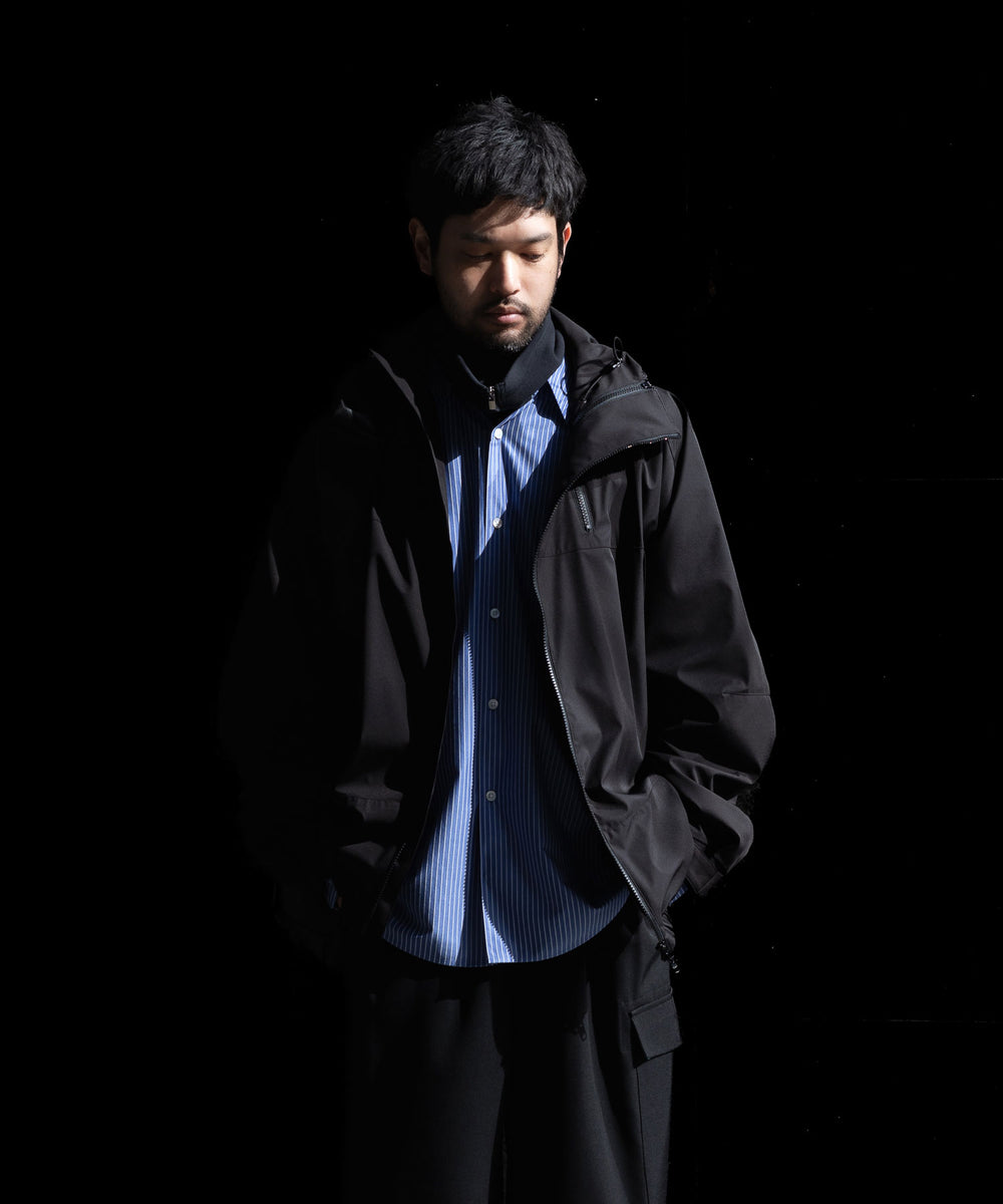 ssstein(シュタイン)のWEATHER PROTECTION HOODED JACKET - BLACKの公式通販サイトsession福岡セレクトショップ