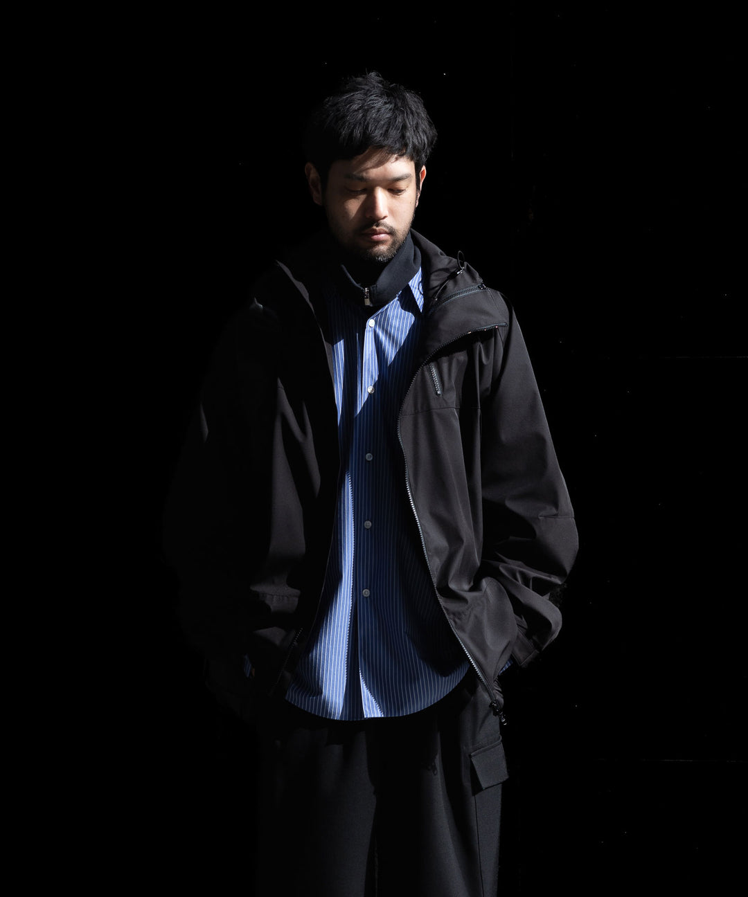 ssstein(シュタイン)のWEATHER PROTECTION HOODED JACKET - BLACKの公式通販サイトsession福岡セレクトショップ