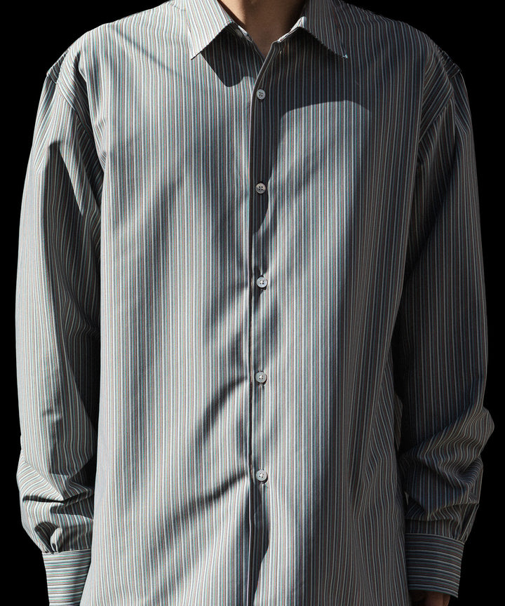 KANEMASA PHIL. カネマサフィルの46G STRIPE MODEST SHIRTのRAINBOW 公式通販サイトsession福岡セレクトショップ
