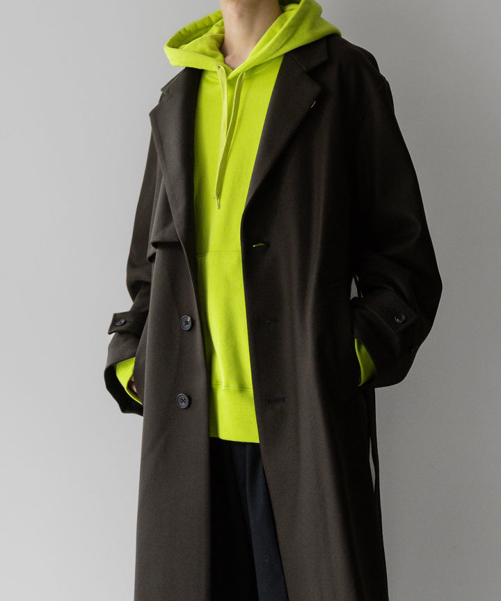 stein(シュタイン)の23AWコレクションOVERSIZED UNTWISTED YARN SWEAT HOOD LSのYELLOW