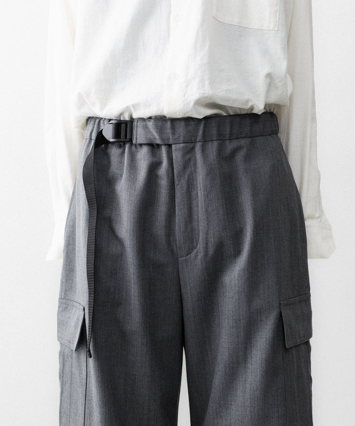 REVERBERATE リバーバレイトのCARGO PANTS-PLのGREY 公式通販サイトsession福岡セレクトショップ