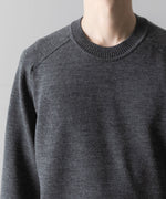 画像をギャラリービューアに読み込む, UMEDA ウメダニットの7GG CREW NECK PULLOVER - GREYの公式通販サイトsession福岡セレクトショップ
