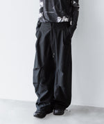 画像をギャラリービューアに読み込む, VEIN-ヴェインのCOTTON MOLESKIN 3D FILED TROUSERS のBLACK公式通販サイト　session福岡セレクトショップ
