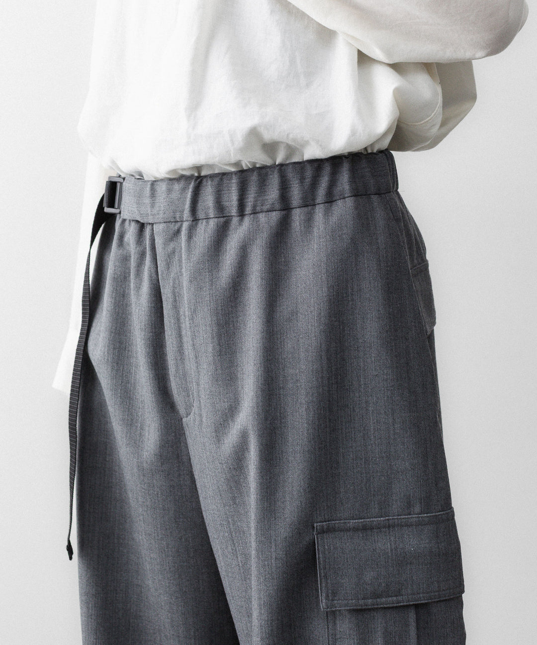 REVERBERATE リバーバレイトのCARGO PANTS-PLのGREY 公式通販サイトsession福岡セレクトショップ
