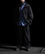 画像をギャラリービューアに読み込む, 【SUBLATIONS】HEAVY WOOL GABARDINE GURKHA CARGO PANTS - BLACK
