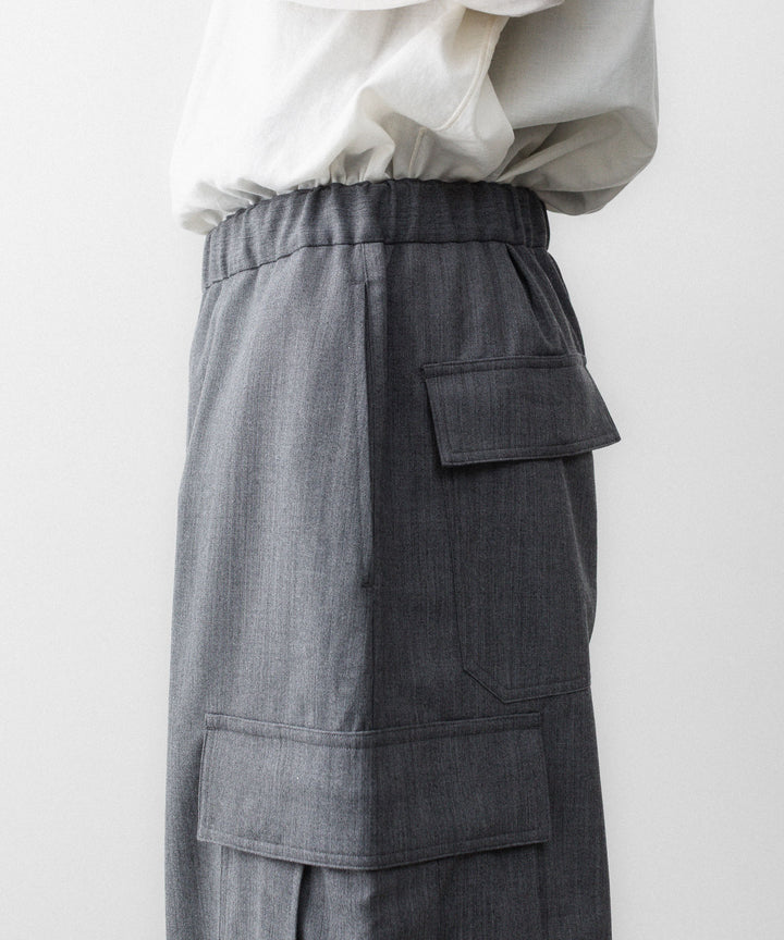 REVERBERATE リバーバレイトのCARGO PANTS-PLのGREY 公式通販サイトsession福岡セレクトショップ
