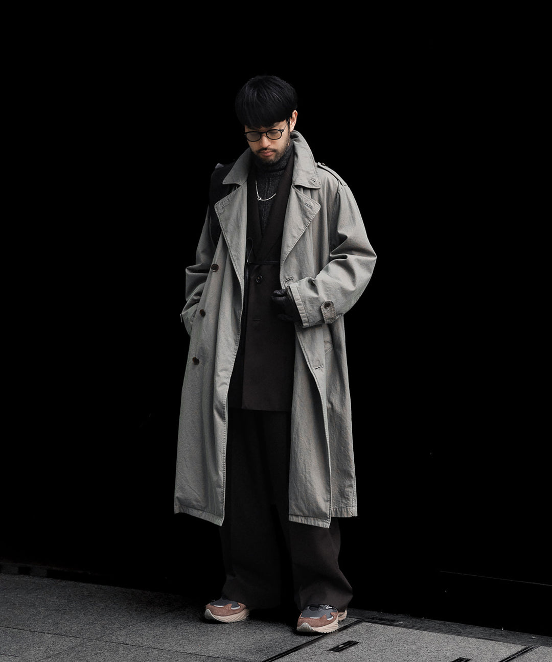 ssstein(シュタイン)のOVERSIZED SINGLE BREASTED LONG JACKET - DARK BROWNの公式通販サイトsession福岡セレクトショップ