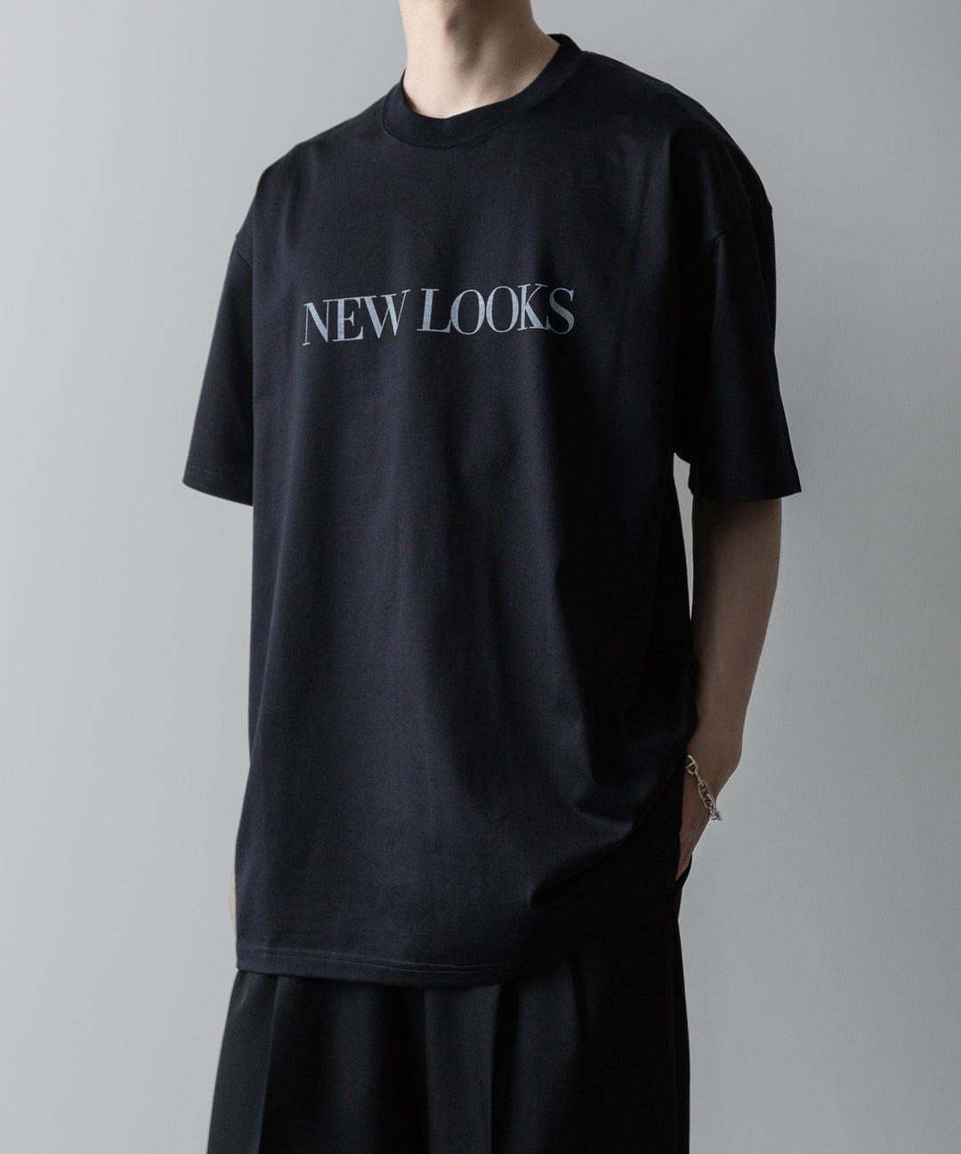 ssstein(シュタイン)の24AWコレクション OVERSIZED PRINT TEE [NEW LOOKS] - DARK NAVY 公式通販サイトsession福岡セレクトショップ