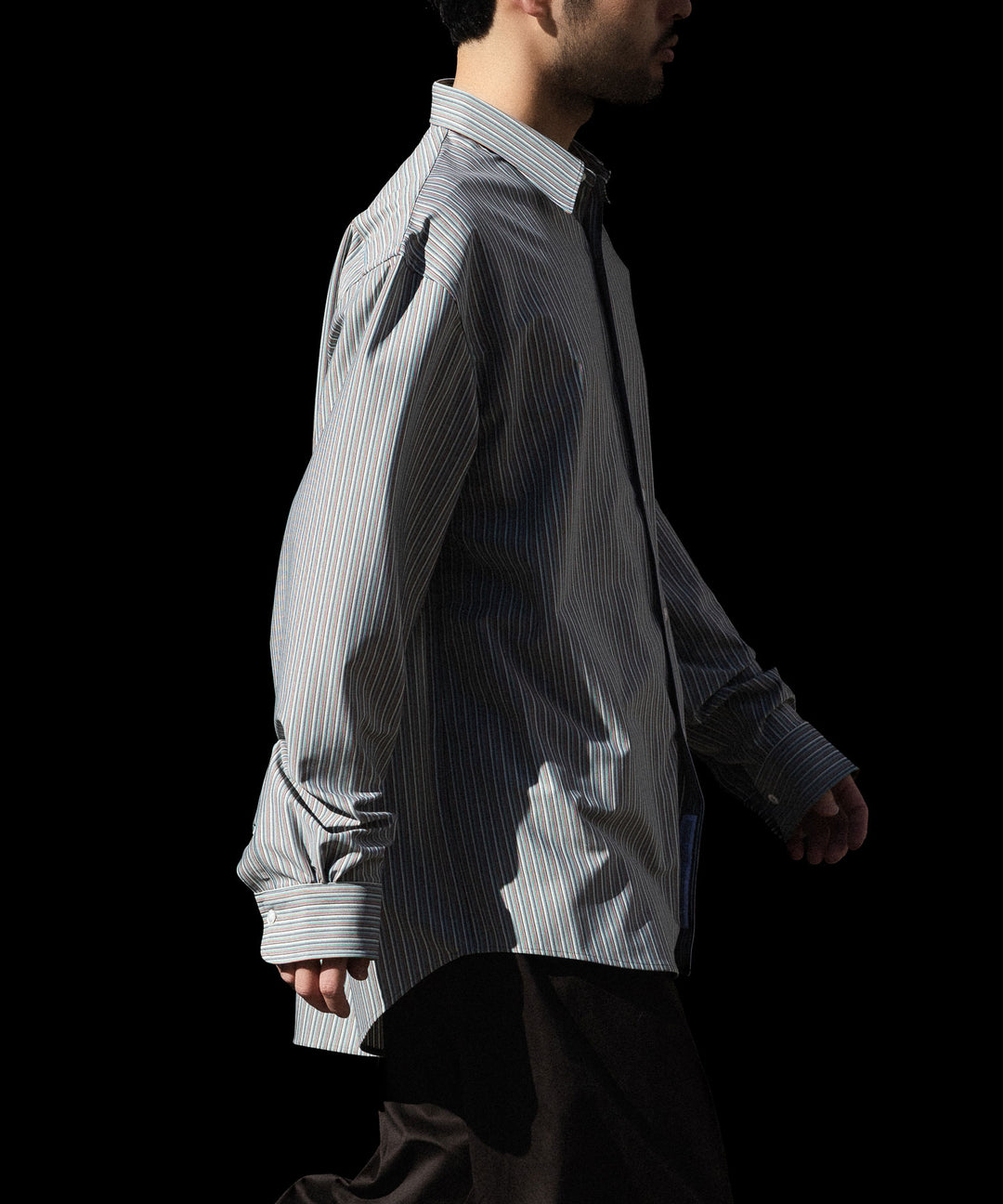 KANEMASA PHIL. カネマサフィルの46G STRIPE MODEST SHIRTのRAINBOW 公式通販サイトsession福岡セレクトショップ