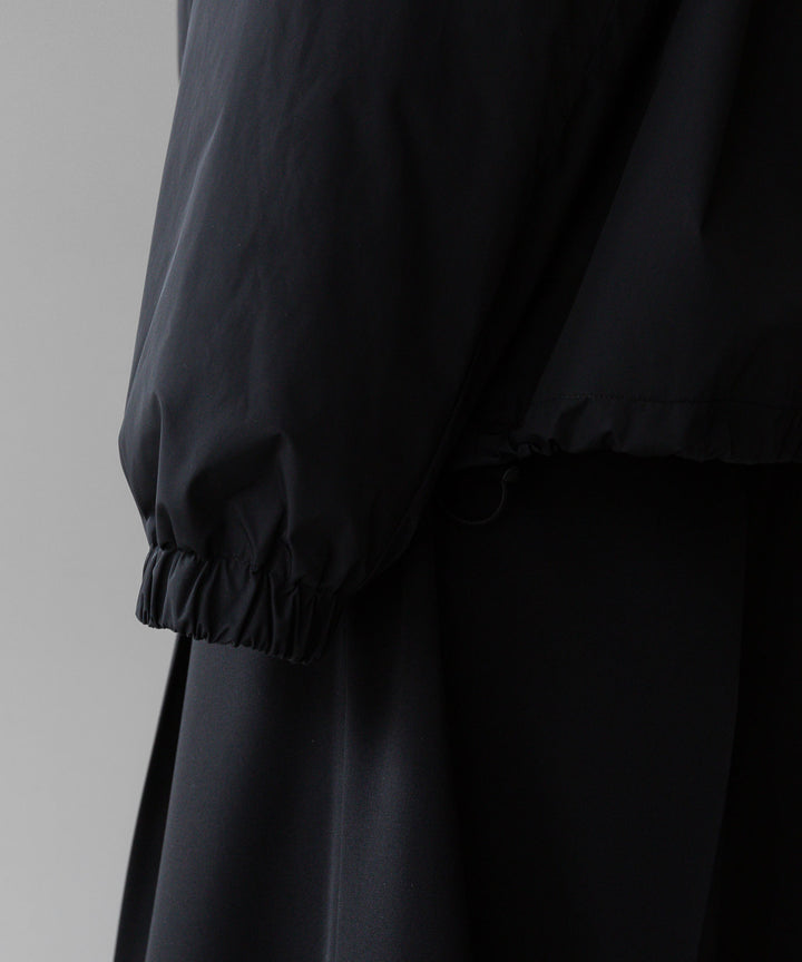 【stein】ssstein シュタインのNYLON TAFTA HOODED SHORT JACKETのBLACK　 公式通販サイトsession福岡セレクトショップ