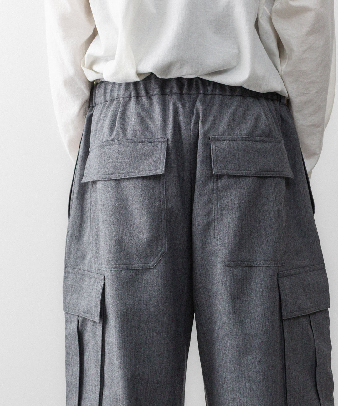 REVERBERATE リバーバレイトのCARGO PANTS-PLのGREY 公式通販サイトsession福岡セレクトショップ