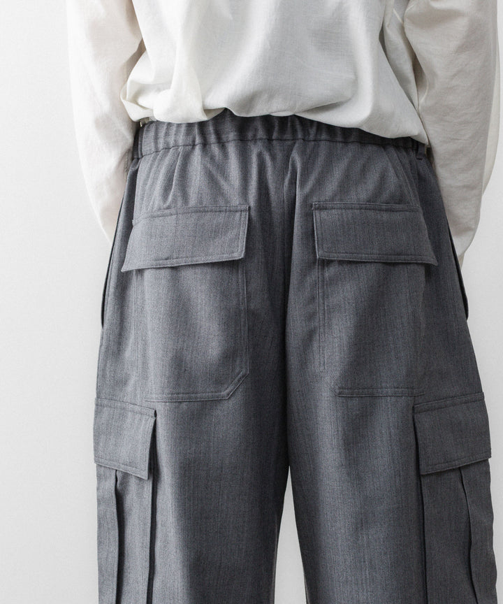 REVERBERATE リバーバレイトのCARGO PANTS-PLのGREY 公式通販サイトsession福岡セレクトショップ