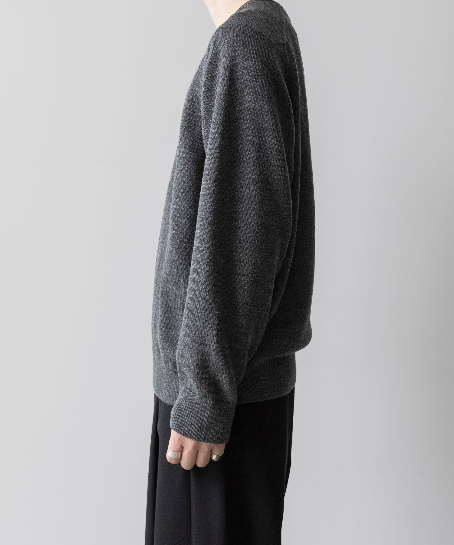 UMEDA ウメダニットの7GG CREW NECK PULLOVER - GREYの公式通販サイトsession福岡セレクトショップ