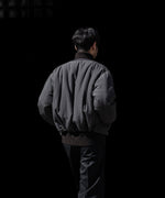 画像をギャラリービューアに読み込む, ANTHEM A アンセムエー PIGMENT AND DYE PUFFER MILITARY BLOUSONのDUSTY BLACK 公式通販サイトsession福岡セレクトショップ
