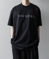 【ssstein】OVERSIZED PRINT TEE [NEW LOOKS] - DARK NAVY
