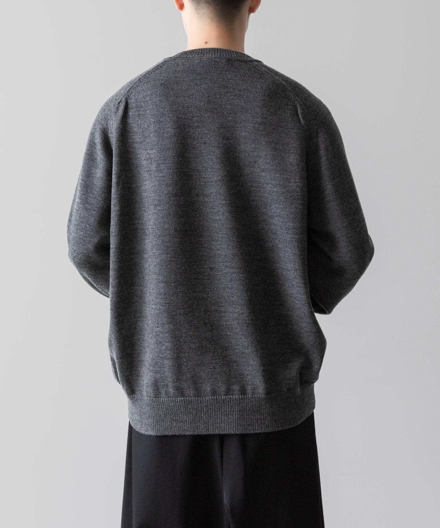 UMEDA ウメダニットの7GG CREW NECK PULLOVER - GREYの公式通販サイトsession福岡セレクトショップ