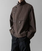 画像をギャラリービューアに読み込む, VEIN ヴェインのCO/NY STRETCH WEATHER MOTORCYCLE JACKET - BROWNの公式通販サイトsession福岡セレクトショップ
