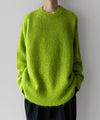 【stein】KID MOHAIR KNIT LS - YELLOW GREEN