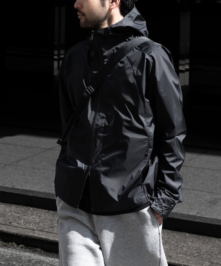OPPOSE DUALITY-オポーズデュアリティのSHORT PARKA 3L NYLONのBLACK 公式通販サイトsession福岡セレクトショップ