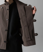 画像をギャラリービューアに読み込む, VEIN ヴェインのCO/NY STRETCH WEATHER MOTORCYCLE JACKET - BROWNの公式通販サイトsession福岡セレクトショップ
