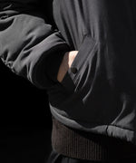 画像をギャラリービューアに読み込む, ANTHEM A アンセムエー PIGMENT AND DYE PUFFER MILITARY BLOUSONのDUSTY BLACK 公式通販サイトsession福岡セレクトショップ
