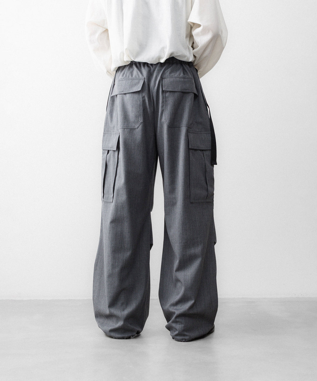 REVERBERATE リバーバレイトのCARGO PANTS-PLのGREY 公式通販サイトsession福岡セレクトショップ