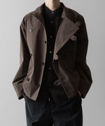 画像をギャラリービューアに読み込む, VEIN ヴェインのCO/NY STRETCH WEATHER MOTORCYCLE JACKET - BROWNの公式通販サイトsession福岡セレクトショップ
