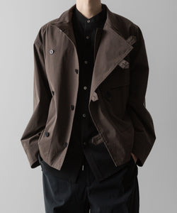 VEIN ヴェインのCO/NY STRETCH WEATHER MOTORCYCLE JACKET - BROWNの公式通販サイトsession福岡セレクトショップ