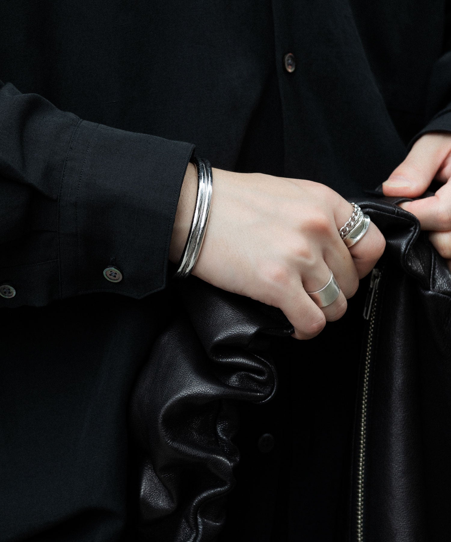 THE OBJECT - ザオブジェクトのNEON DOUBLE LINE SILVER BUNGLEのSILVER公式通販サイトsession福岡セレクトショップ