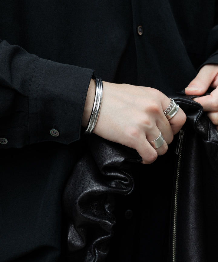 THE OBJECT - ザオブジェクトのNEON DOUBLE LINE SILVER BUNGLEのSILVER公式通販サイトsession福岡セレクトショップ