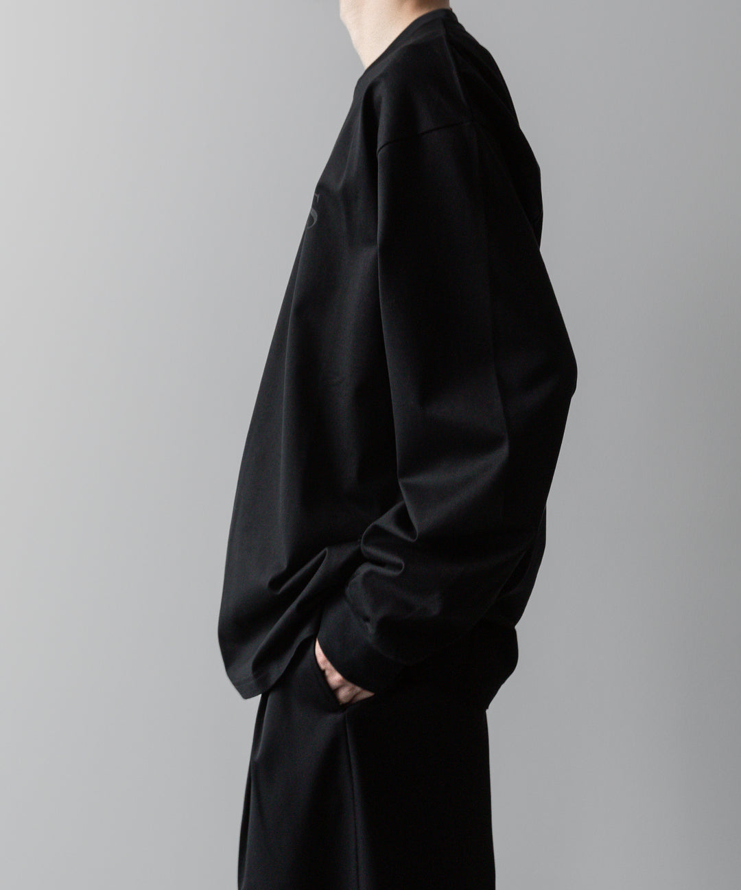 ssstein(シュタイン)の24AWコレクション OVERSIZED LONG SLEEVE TEE [ NEW LOOKS ] - BLACK 公式通販サイトsession福岡セレクトショップ