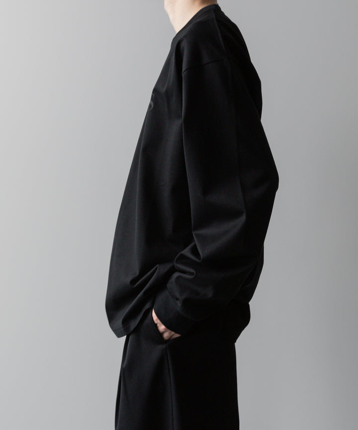 ssstein(シュタイン)の24AWコレクション OVERSIZED LONG SLEEVE TEE [ NEW LOOKS ] - BLACK 公式通販サイトsession福岡セレクトショップ